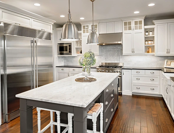 Salisbury NC kitchen remodeling contractors specializing in customized layouts, countertops, and cabinetry for improved functionality and style.