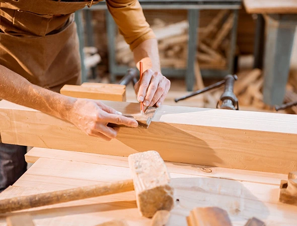 Mocksville NC carpentry and trim work including crown molding, baseboards, and casings with seamless finishes.